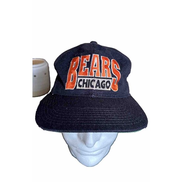 Vintage 90s Chicago Bears SnapBack Hat Drew Pearson Youngan - Picture 2 of 7